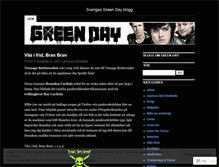 Tablet Screenshot of greendaylover.wordpress.com