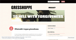 Desktop Screenshot of gresshoppe.wordpress.com