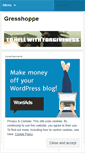 Mobile Screenshot of gresshoppe.wordpress.com