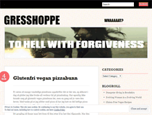 Tablet Screenshot of gresshoppe.wordpress.com