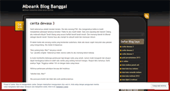 Desktop Screenshot of mbeangblog.wordpress.com