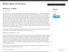 Tablet Screenshot of newsofhour.wordpress.com