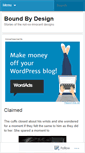 Mobile Screenshot of boundbydesign.wordpress.com