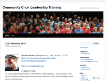 Tablet Screenshot of cclt2010.wordpress.com