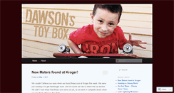 Desktop Screenshot of dawsonstoybox.wordpress.com