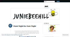 Desktop Screenshot of juniebeehill.wordpress.com