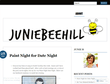 Tablet Screenshot of juniebeehill.wordpress.com