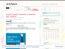Tablet Screenshot of infulero.wordpress.com