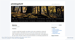 Desktop Screenshot of johnblogsforlif.wordpress.com