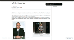 Desktop Screenshot of jeffdelfuocoisa.wordpress.com
