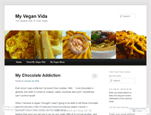 Tablet Screenshot of myveganvida.wordpress.com