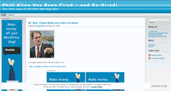 Desktop Screenshot of firephillkline.wordpress.com