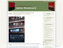 Tablet Screenshot of jameswoodward.wordpress.com