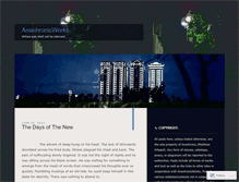 Tablet Screenshot of anachronicworks.wordpress.com