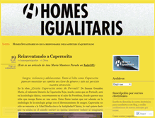 Tablet Screenshot of homesperlaigualtat.wordpress.com