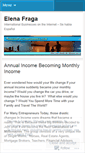 Mobile Screenshot of elenafraga.wordpress.com