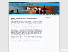 Tablet Screenshot of elenafraga.wordpress.com