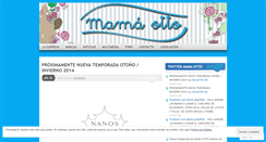 Desktop Screenshot of mamaotto.wordpress.com