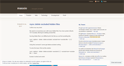 Desktop Screenshot of masxio.wordpress.com