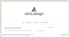 Desktop Screenshot of akta.wordpress.com