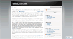 Desktop Screenshot of blackdogforex.wordpress.com