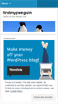 Mobile Screenshot of findmypenguin.wordpress.com