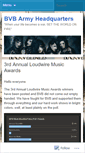 Mobile Screenshot of bvbarmyhq.wordpress.com