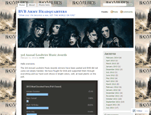 Tablet Screenshot of bvbarmyhq.wordpress.com