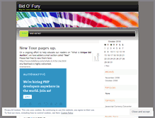 Tablet Screenshot of bidofury.wordpress.com