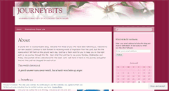 Desktop Screenshot of journeybits.wordpress.com