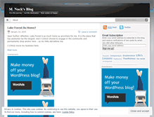 Tablet Screenshot of mnack.wordpress.com