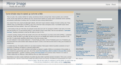 Desktop Screenshot of mirror2image.wordpress.com