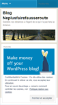 Mobile Screenshot of neplusfairefausseroute.wordpress.com
