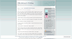 Desktop Screenshot of filledeloyer.wordpress.com