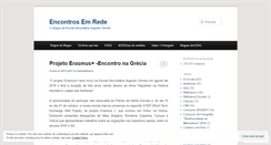 Desktop Screenshot of encontrosemrede.wordpress.com