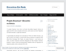 Tablet Screenshot of encontrosemrede.wordpress.com