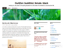 Tablet Screenshot of gurlzen.wordpress.com