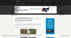 Desktop Screenshot of guerillagodzilla.wordpress.com