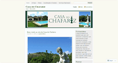 Desktop Screenshot of casadochafariz.wordpress.com