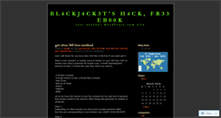 Desktop Screenshot of bl4ckj4ck3t.wordpress.com