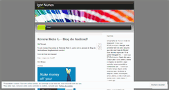 Desktop Screenshot of igornunes.wordpress.com
