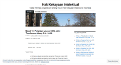 Desktop Screenshot of haki2008.wordpress.com