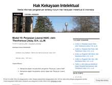 Tablet Screenshot of haki2008.wordpress.com