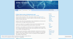 Desktop Screenshot of elitecriativa.wordpress.com