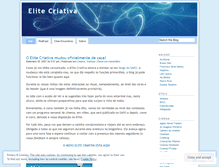Tablet Screenshot of elitecriativa.wordpress.com