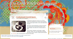 Desktop Screenshot of earthwitchconfessional.wordpress.com