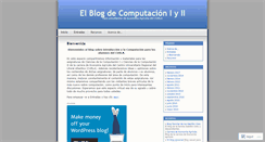 Desktop Screenshot of computacion1y2curla.wordpress.com