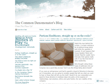 Tablet Screenshot of comdenom.wordpress.com