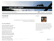 Tablet Screenshot of pentuhpaper.wordpress.com