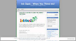 Desktop Screenshot of inkoasis.wordpress.com
